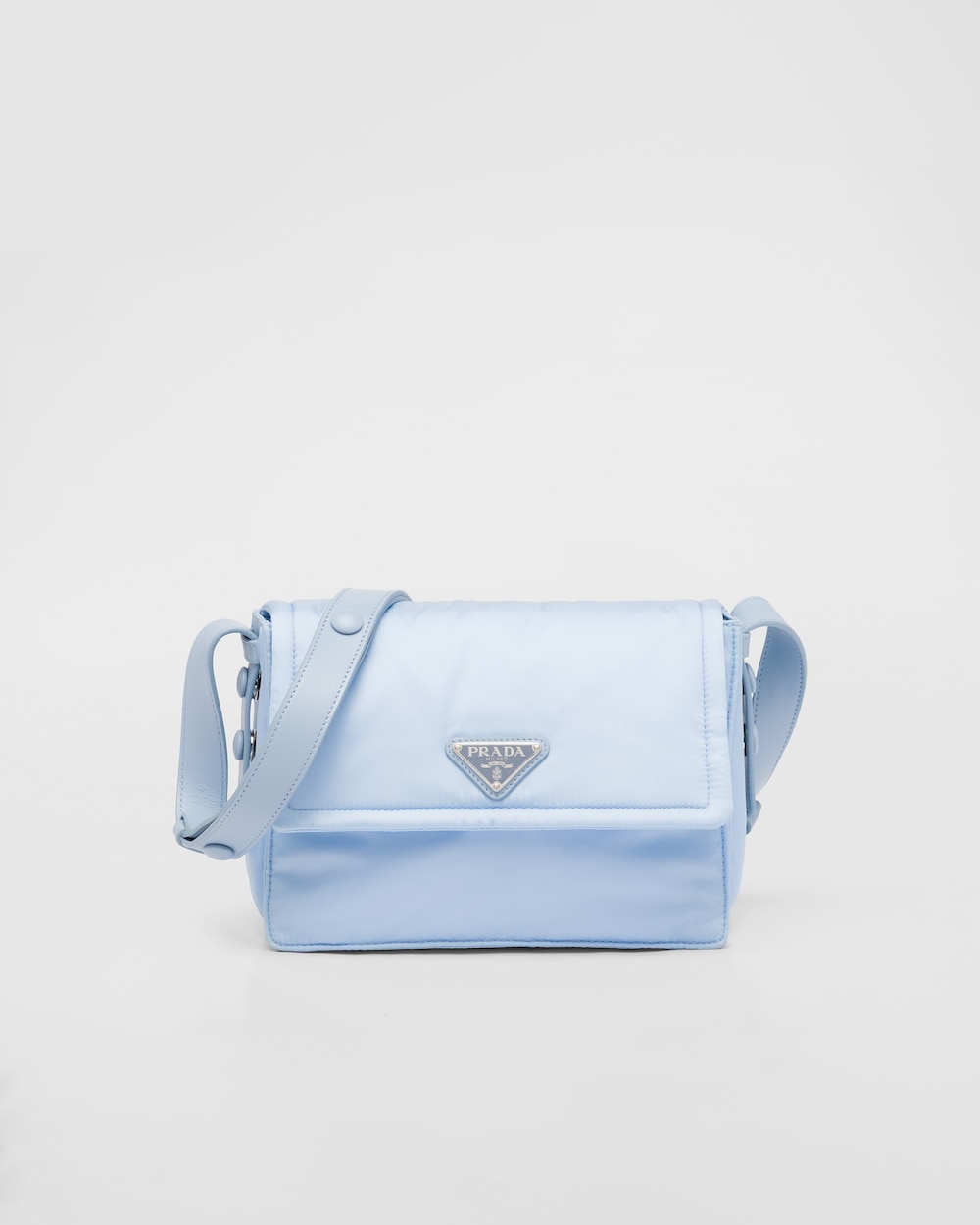 Small Padded Re-Nylon Shoulder Bag - Image 1